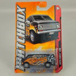 2011 Mattel MATCHBOX "CANT DRIVE 55" 1975 Chevy Van 1/64 Scale (K251) NIB